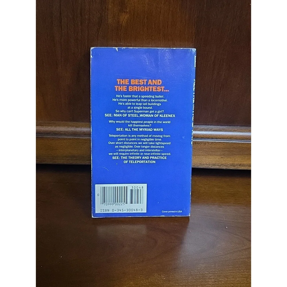 LARRY NIVEN All the Myriad Ways1985 Vintage Paperback Science Fiction Collection